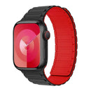 Silicone Strap for Apple Watch 46mm 42mm 49mm 44mm 40mm 45mm 41mm Magnetic Band for IWatch Ultra 2 Series 10 9 8 7 6 SE 5 4 3