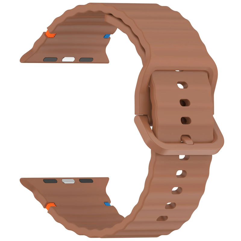 Silicone Strap for Apple watch Ultra Band 49mm 46mm 45mm 42mm 44mm 40mm 41mm correa bracelet belt iWatch series 10 9 8 6 7 5 SE