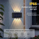 1pc 6-10 LEDs Solar Outdoor Wall Decorative Landscape Lighting Lights Fixtures Suitable For Courtyard Villa Fence Terrace Garden
