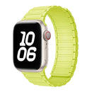 Magnetic Loop For Apple Watch Bands 44mm 40mm 49mm 45mm 41mm 38mm Silicone Bracelet iWatch Series11 10 9 8 7 6 Se ultra 3 strap