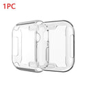 TPU Screen Protector Case for Apple Watch Series 9 8 7 SE 6 5 4 3 Bumper Cover Accessories for Iwatch 45mm 41mm 44mm 40mm 42mm