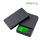 Precision Pocket Scale 1000g X 0.01g - Digital Gram Food Jewelry Ounces/Grains Scale with Backlit LCD - Mini Scale for Travel