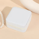 Square Mini Ring Box Portable Stud Earrings Jewelry Storage Multifunctional Storage Box Jewelry Organizer 쥬얼리박스
