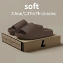 Coconut EVA Soft Thick Soled Slippers Women's Summer Fashion Wear Slippers Home Shower Sandals Men's Beach Shoes Slides