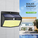 Solar Motion Lights Outdoor 468/176LED 3 Modes Solar Fence Lights Waterproof Solar Security Lights Yard Door Patio Garage Step