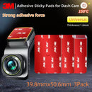 10pcs Original 3M VHB Adhesive Sticky Pads for Dash Cam Double Sided Sticky Tape for Car Windshield Dashboard GPS Camera Holders