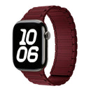 Silicone Strap for Apple Watch 46mm 42mm 49mm 44mm 40mm 45mm 41mm Magnetic Band for IWatch Ultra 2 Series 10 9 8 7 6 SE 5 4 3