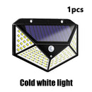 1/2/4Pcs Intelligent Light Controlled LED Solar Lights Waterproof Human Body Sensing Street Light for Outdoor Garden Lighting