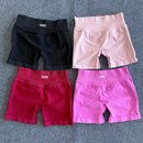 Impact Shorts with Logo Women Seamless Yoga Shorts Scrunch Bum Gym Shorts Workout Biker Short Fitness
