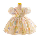 Girls Dress Summer Short-sleeve Princess Dress