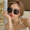 Korean-style Irregular Box Sunglasses Women&