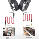 Wired Overhead Headphones For Mobile Phone Tablet Computer Recording Monitoring Noise Reduction Microphone 6.5