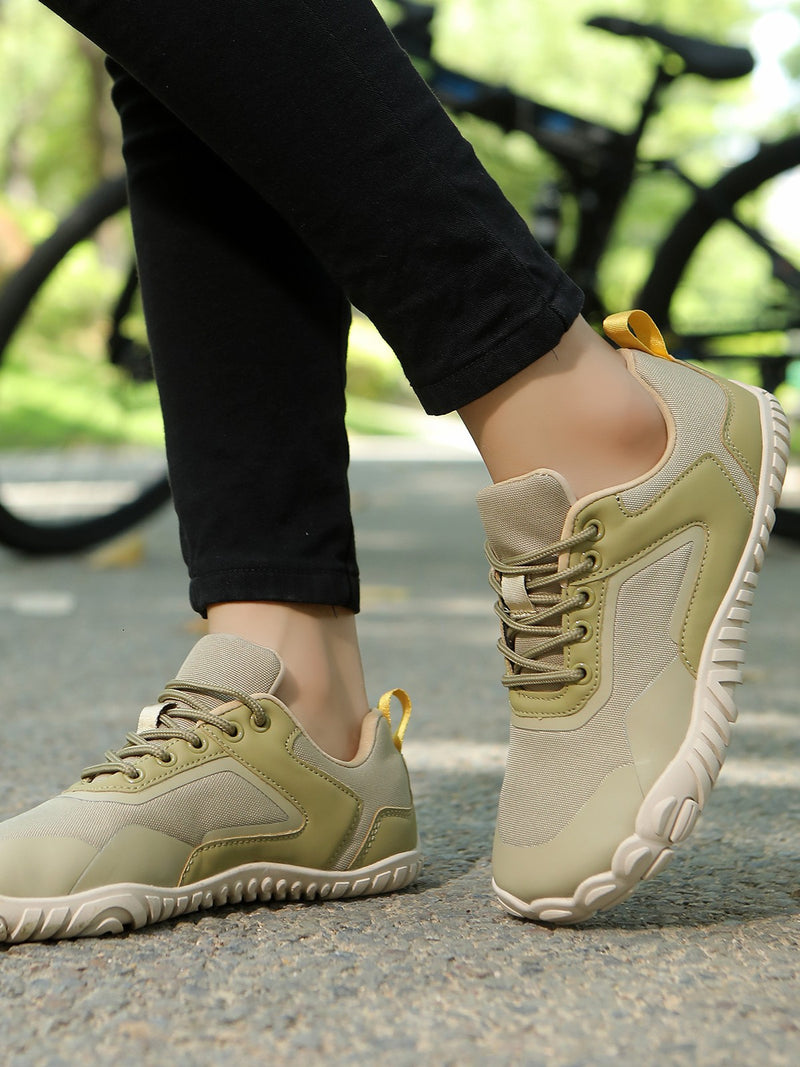 Cross-border Mesh Hiking Shoes For Men And Women, Large Size Outdoor Rock Climbing Shoes, Hiking Shoes, Rubber Soles, Non-slip Walking Shoes, Breathable