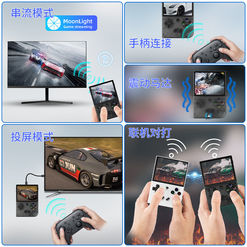 RG35XX PLUS Open Source Handheld Retro Handheld Game Machine Portable Classic Nostalgic PSP Arcade