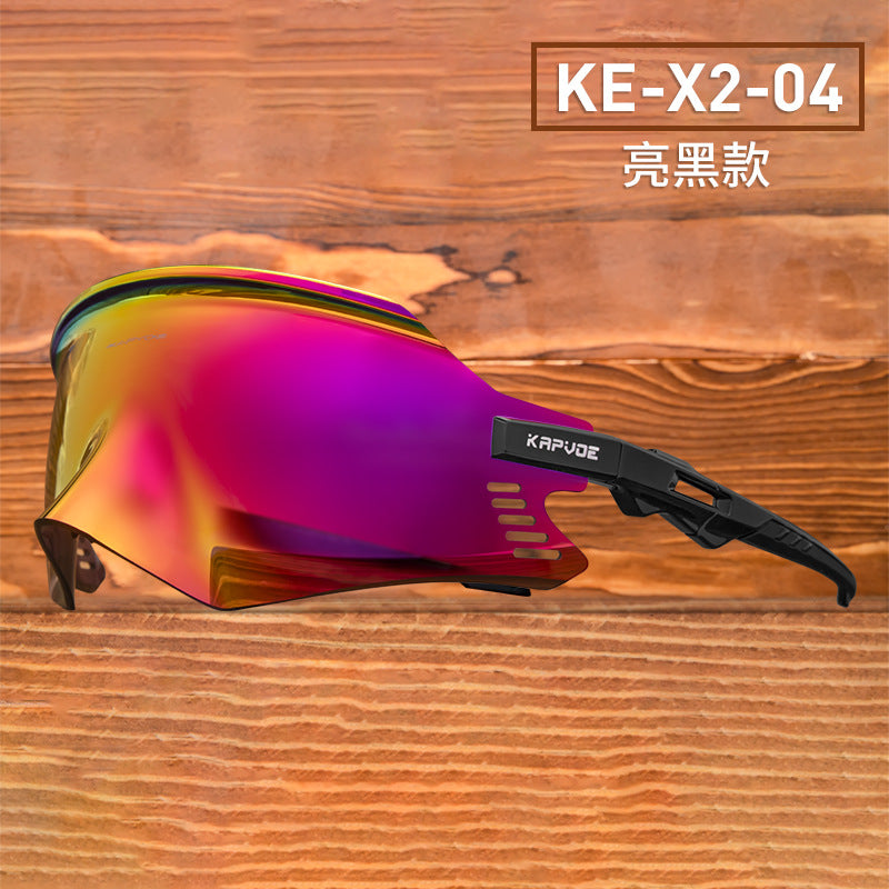 Kapvoe New Cycling Glasses Bicycle Windproof Goggles For Men And Women Outdoor Running Sports Sunglasses