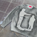 Autumn And Winter American New Style Round Neck Loose Retro Knitwear Men&#039;s And Women&#039;s Long-sleeved Sweaters