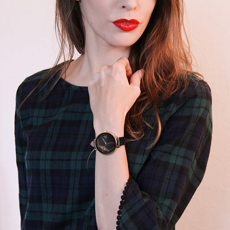 Women&#039;s Watch Women&#039;s Fashion Creative Mesh Strap Women&#039;s Watch Simple Niche Brand Watch