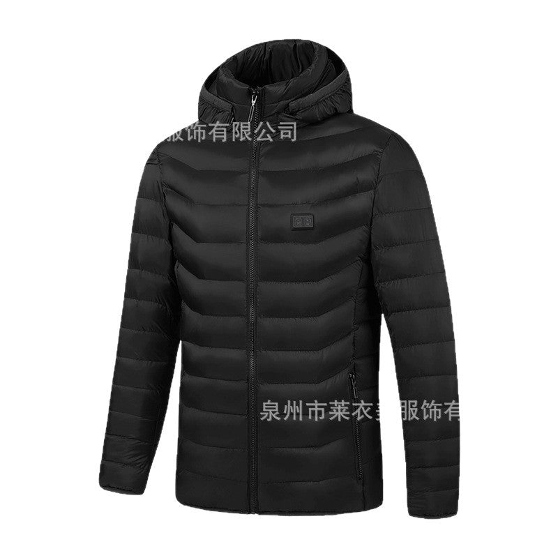 Smart Heating Clothing Winter Hooded Cotton Clothing Heating Heating Cotton Clothing