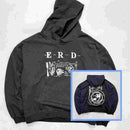 High Street Hooded Sweatshirts For Men And Women, Loose Couple Jackets, Embroidered Trendy Basic Popular Hip-hop Distressed Jackets