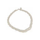 Retro Multi-layer Winding Imitation Pearl Necklace European And American Ins Elegant Simple Choker Fashion Niche Clavicle Chain Women