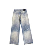 New 25Ss Ox King Series 05 A-line Version Washed Blue Straight Loose Cleanfit Jeans