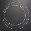 European And American Foreign Trade Hot-Selling Simple Sequin Chain Waist Chain Sexy Multi-Layered Pearl Waist Chain Simple And Versatile Body Chain