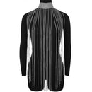 Body Chain Sexy Flash Diamond Tassel Necklace INS Style Body Jewelry