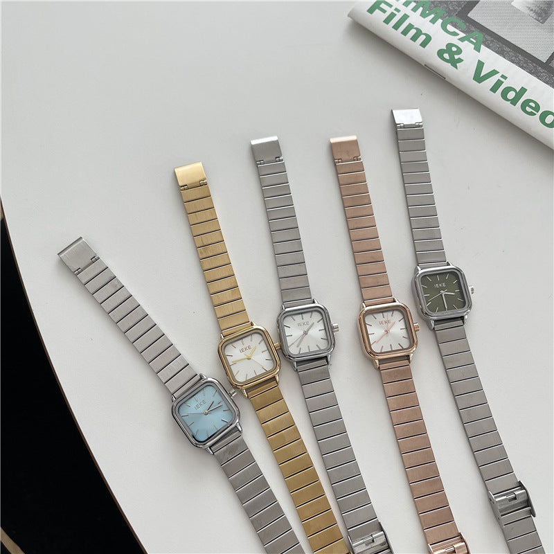 Women&#039;s Retro Literary Blue Simple Fashion Temperament Women&#039;s Watch