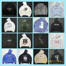 High Street Hooded Sweatshirts For Men And Women, Loose Couple Jackets, Embroidered Trendy Basic Popular Hip-hop Distressed Jackets