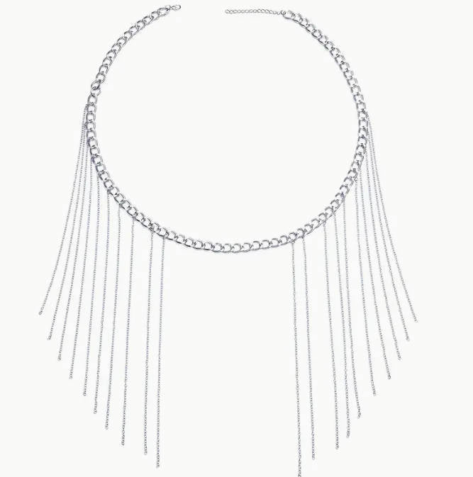 Europe And The United States New Metal Chain Waist Chain Women&