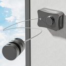 Invisible Clothesline Shrink Clothes Drying Artifact Indoor Punch-free Bathroom Retractable Balcony Steel Wire Rope Rack