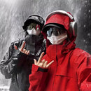 Graphene Outdoor Jacket For Men And Women, Three-in-one Windproof And Waterproof Hiking Hooded Mountaineering Jacket