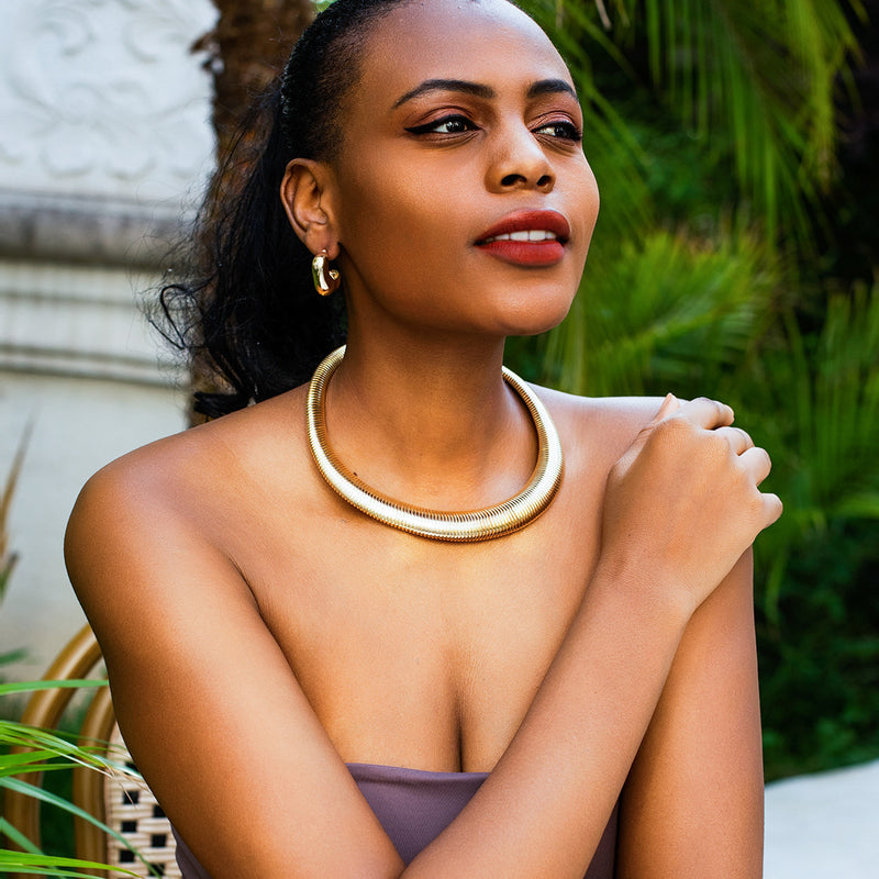 European And American Cross-border Jewelry Simple Fashion Multi-layer Collar Women&