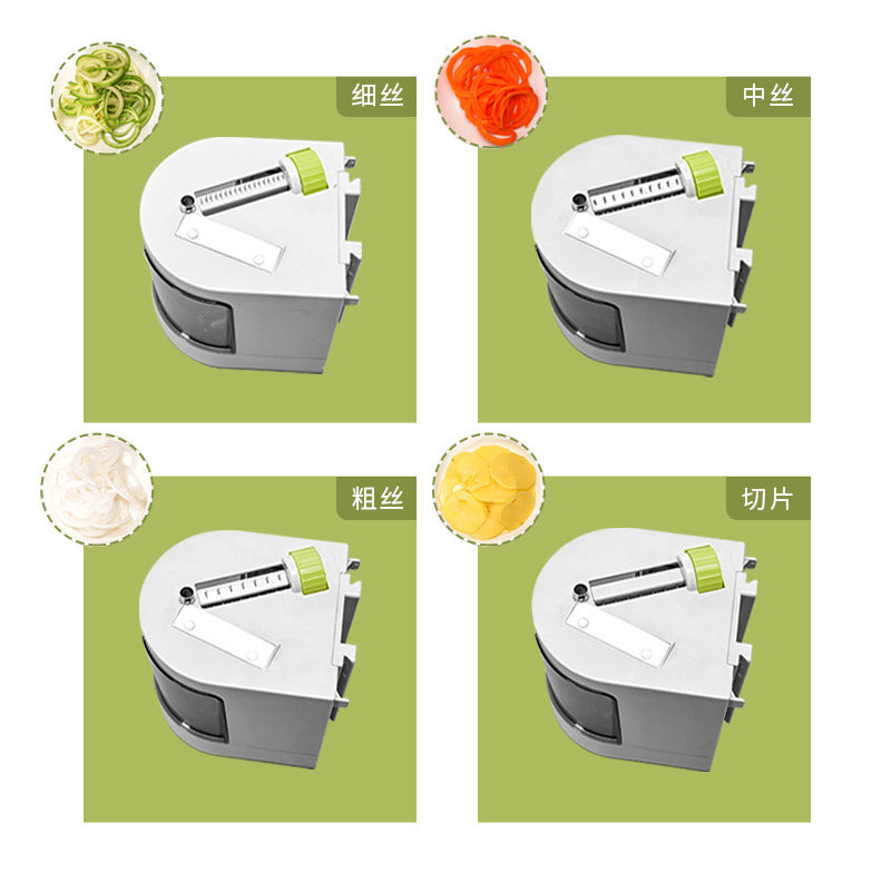 New Thousand Silk Potato Machine Household Kitchen Vegetable Cutter Potato Shredder Potato Slicer Hand Rotary Grater