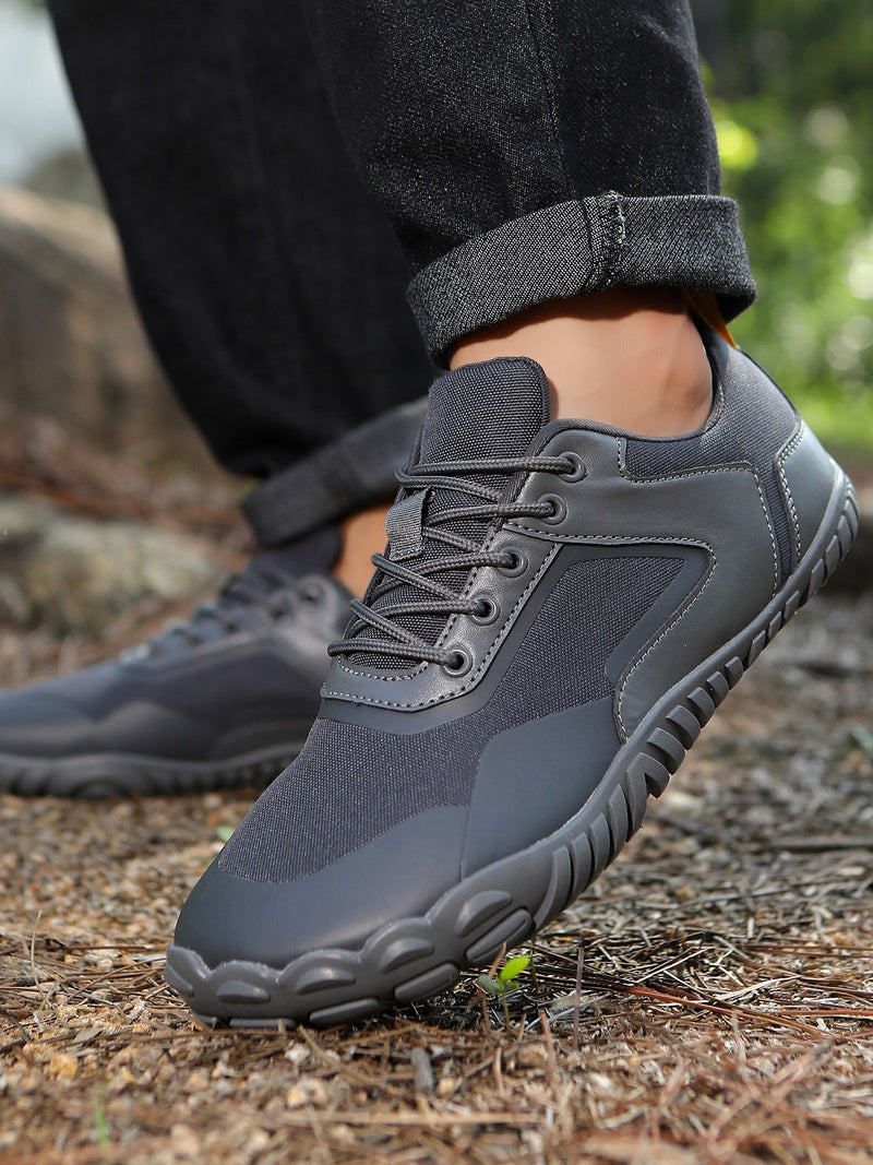 Cross-border Mesh Hiking Shoes For Men And Women, Large Size Outdoor Rock Climbing Shoes, Hiking Shoes, Rubber Soles, Non-slip Walking Shoes, Breathable