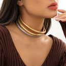 European And American Cross-border Jewelry Simple Fashion Multi-layer Collar Women&