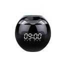 Ball Clock Alarm Clock Bluetooth Speaker Mini Portable Card Small Subwoofer Stereo Colorful Gifts