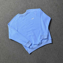 Visible Stitching, Crew Neck Sweatshirt, Long Sleeve, Hip-Hop Pullover, Autumn And Winter Top, Trendy