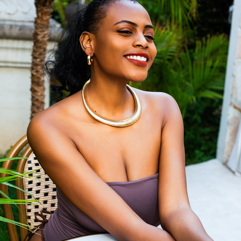 European And American Cross-border Jewelry Simple Fashion Multi-layer Collar Women&