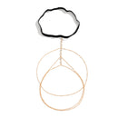 European And American Cross-border Jewelry Sexy Beach Imitation Pearl Body Chain Simple Stretch Star Rhinestone Tassel Thigh Chain