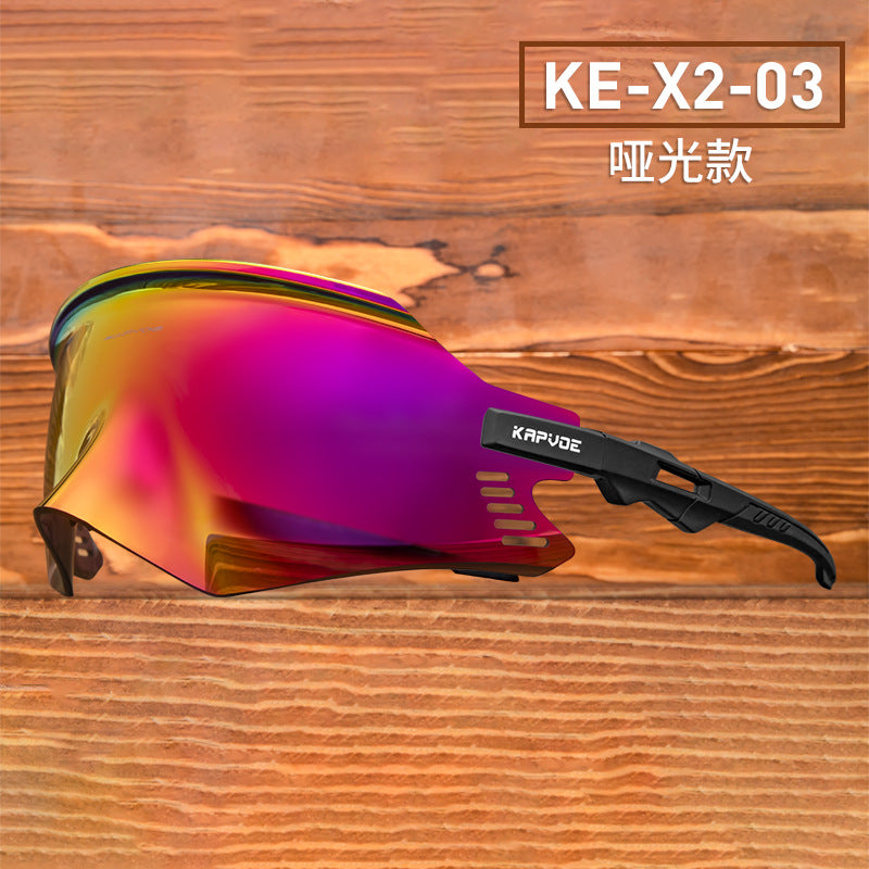 Kapvoe New Cycling Glasses Bicycle Windproof Goggles For Men And Women Outdoor Running Sports Sunglasses