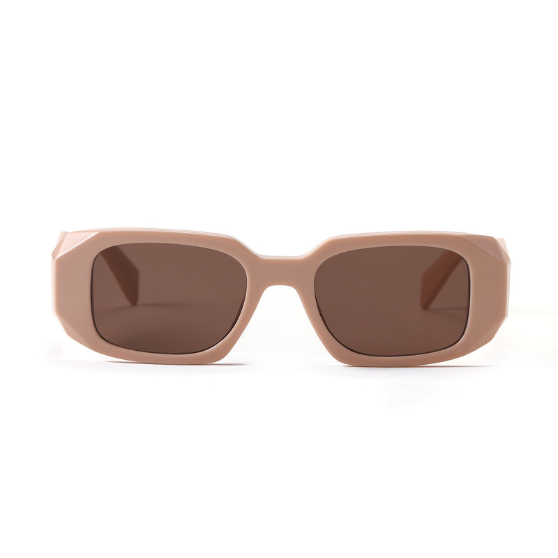 2023 Unisex Polygon Frame Sunglasses Female Multicolour Sunglasses