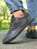 Cross-border Mesh Hiking Shoes For Men And Women, Large Size Outdoor Rock Climbing Shoes, Hiking Shoes, Rubber Soles, Non-slip Walking Shoes, Breathable