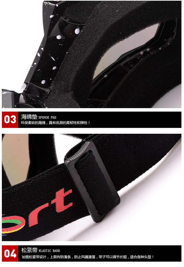 Motorcycle Goggles Anti-fog Anti-wind And Sand Riding Goggles