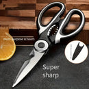 Multifunctional Scissors Kitchen Stainless Steel Scissors Chicken Bone Meat Fish Killing Dedicated Household Gadgets Scissors