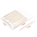 300/500pcs Double Head Cotton Swab Medical Wood Sticks Nose Ears Clean Applicator Microbrush Beauty Cotton Buds Makeup Tool