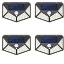 100LED Solar Flood Lights 3 Modes Outdoor Solar Motion Security Solar Light Waterproof for Garden Patio Garage Wall Light