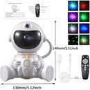 Galaxy Star Astronaut Projector Light Starry Sky Porjectors Lamp Decoration Bedroom Room LED Night Light Children Gifts