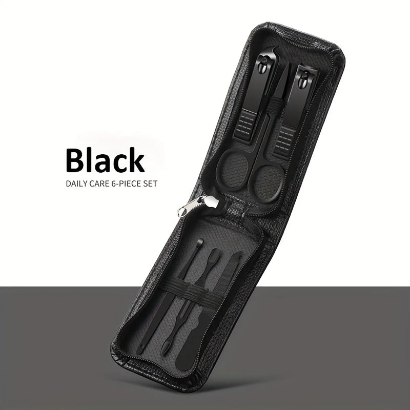 Special Nail Clippers Manicure Beauty Tools 6 Piece Portable Household Nail Scissors Set Household High End Mens And Womens