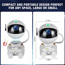 Galaxy Star Astronaut Projector Light Starry Sky Porjectors Lamp Decoration Bedroom Room LED Night Light Children Gifts